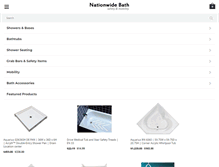 Tablet Screenshot of nationwidebath.com